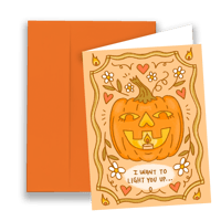 Image 1 of NEW! MONSTER VALENTINES - PUMPKIN