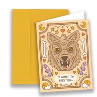 Image 1 of NEW! MONSTER VALENTINES - WOLFMAN