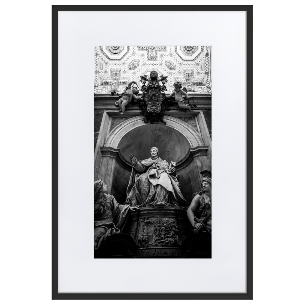 Image of FRAMED THE SAINT ART PRINT BY ANELKA WHO