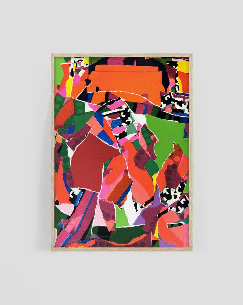 Image of "Modular 011725" Embellished Print 1/1