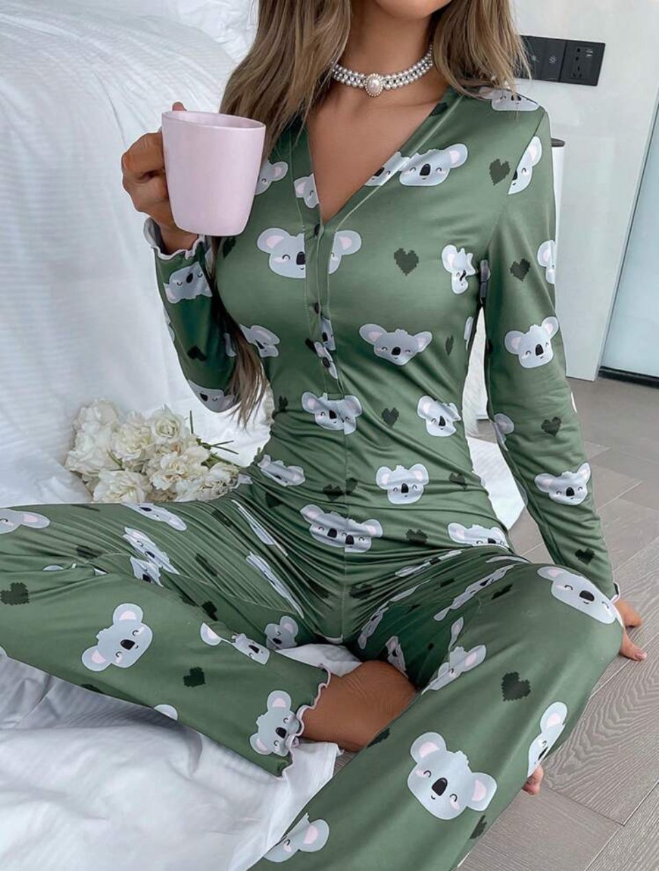 Image of Lina Pant Onesie