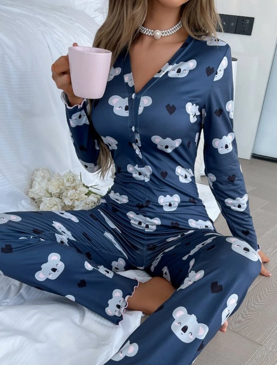 Image of Lina Pant Onesie