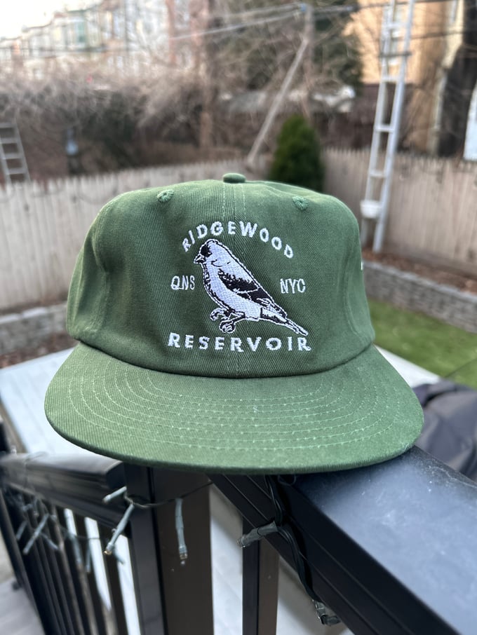 Image of Ridgewood Reservoir 100% Cotton Bird Field hat 