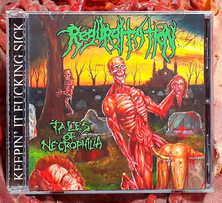 Image of REGURGITATION - Tales of Necrophilia 25th Anniversary CD