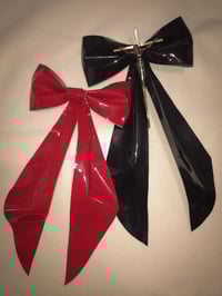 Image 1 of Leather Pussy Bow - Patent