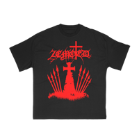Zemoted Cross tee (RED)
