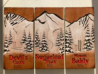 Image 1 of Alta Peaks Triptych