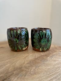 Image 1 of Tazas Verde Set