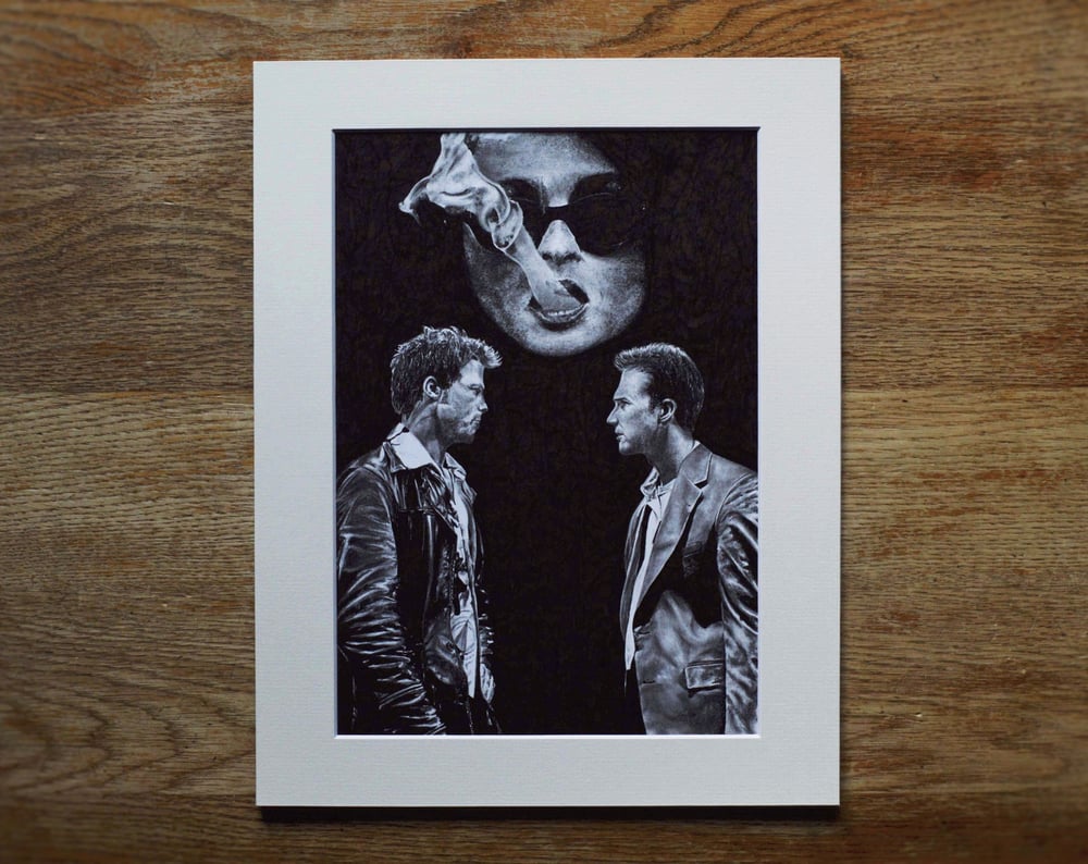Fight Club - (Original Drawing) - SOLD!!