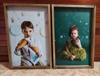 Image 2 of Printed photos on wood