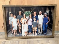 Image 3 of Printed photos on wood