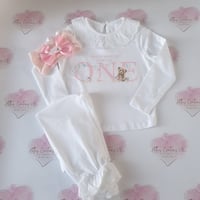 Image 1 of First Birthday pyjamas 