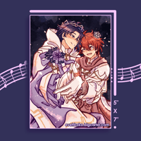 Iori and Riku 9th Anni Postcard Print