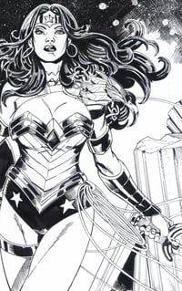 Image 3 of WONDER WOMAN   Pin-Up 11" x 17"
