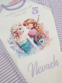 Image 2 of Princess personalised pyjamas 