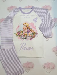 Image 1 of Princess when I wake up pyjamas 