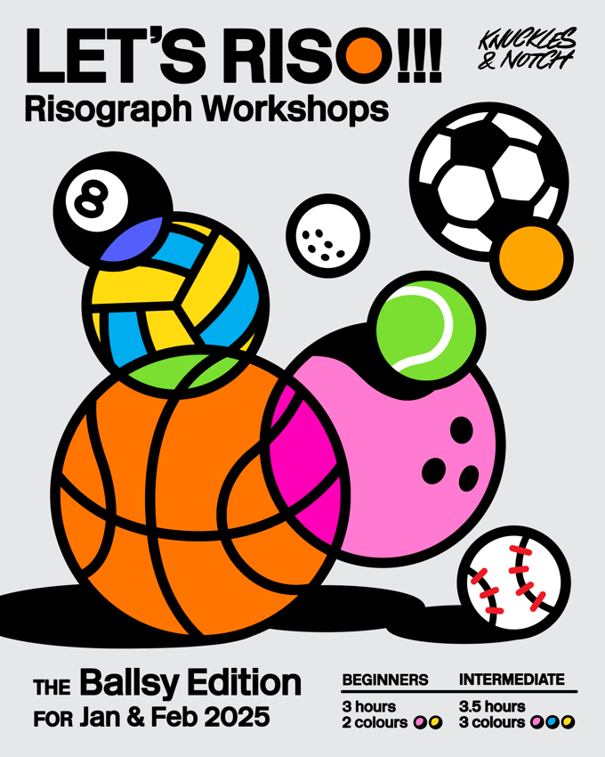 Image of Let's Riso! Workshop *The Ballsy Edition*