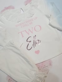 Image 2 of Personalised girls pjs 