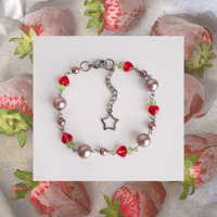 Image 3 of chocolate strawberries bracelet