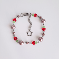 Image 1 of chocolate strawberries bracelet