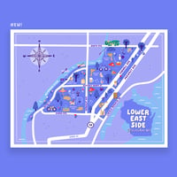 Image 5 of NEW! LOWER EAST SIDE MAP