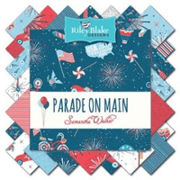 Image 2 of PARADE ON MAIN FQ-21 pc by Samantha Walker for Riley Blake Designs