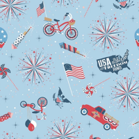 Image 6 of PARADE ON MAIN FQ-21 pc by Samantha Walker for Riley Blake Designs