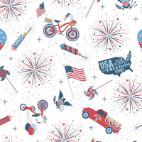 Image 8 of PARADE ON MAIN FQ-21 pc by Samantha Walker for Riley Blake Designs