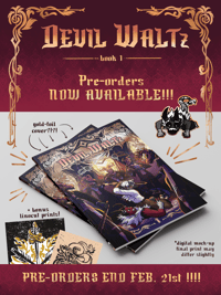 (PRE-ORDER) Devil Waltz - book 1