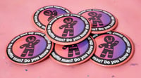 Image 3 of Funny novelty badges 