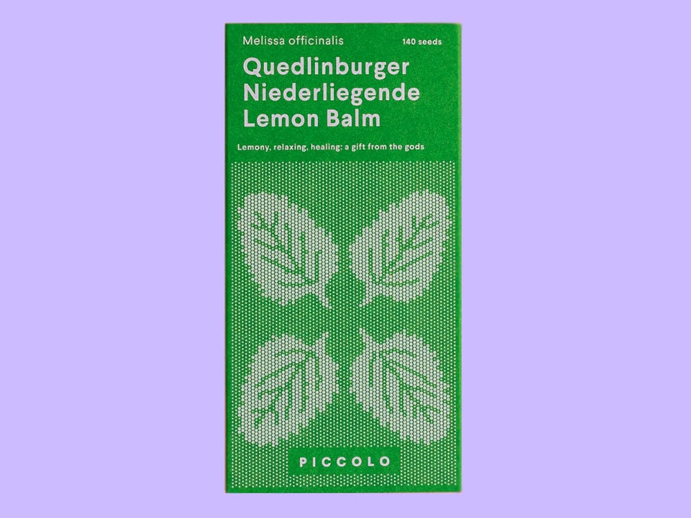 Image of SAATGUT Quedlinburger Niederliegende Lemon Balm