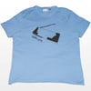 Keyboard Tee Blue XL