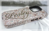 Image 3 of Rose Gold Jewel Fully Covered case