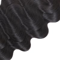 Image 3 of 300G   Brazilian Super Virgin Hair Body Waves Bundles with 5x5 HD Closure