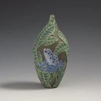Image 3 of Poison Dart frog sgraffito vessel 