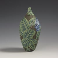 Image 2 of Poison Dart frog sgraffito vessel 