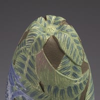 Image 7 of Poison Dart frog sgraffito vessel 