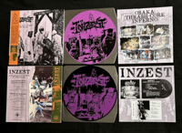 Image 2 of INZEST"Violence Not Words: EP + Demo 1987-1988" LP