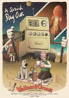 Wallace and Gromit - A Grand Day Out A2 Fine Art Print