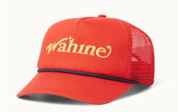 Image 1 of Walker Golf x Wahine Trucker Cap Burnt Red 🌴 [2025]