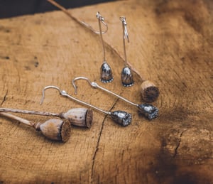 Image of Poppy pod earrings 