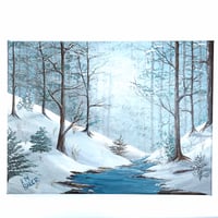Image 1 of Winter Brook - 16" x 12"