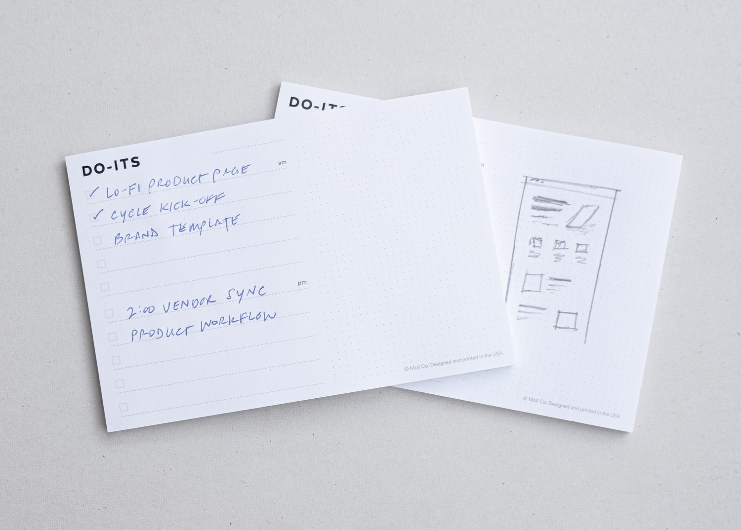 Image of Do-Its Sticky Task Pads, 150 Days