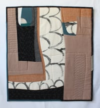 Image 1 of Textile art wall hanging - Untitled no.4