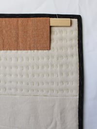 Image 5 of Textile art wall hanging  - Untitled no.5