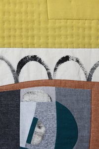 Image 3 of Textile art wall hanging  - Untitled no.5