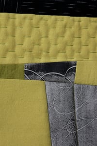 Image 4 of Textile art wall hanging - Untitled no.6