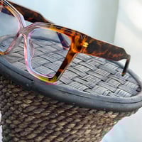 Image 2 of Tortoise Cat Eye Clear Frames