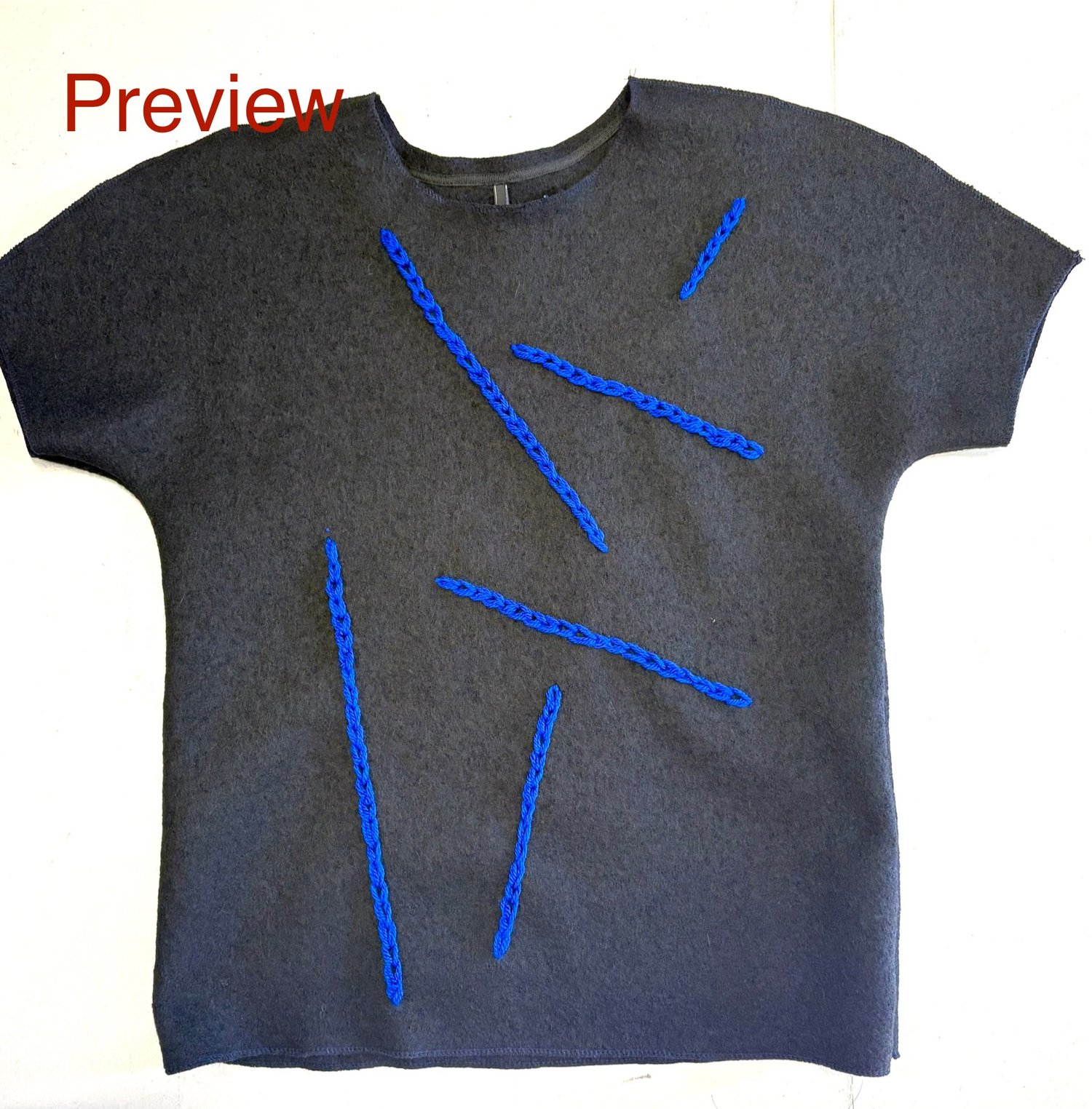 Image of   BOILED WOOL TOP HH025_01_O1