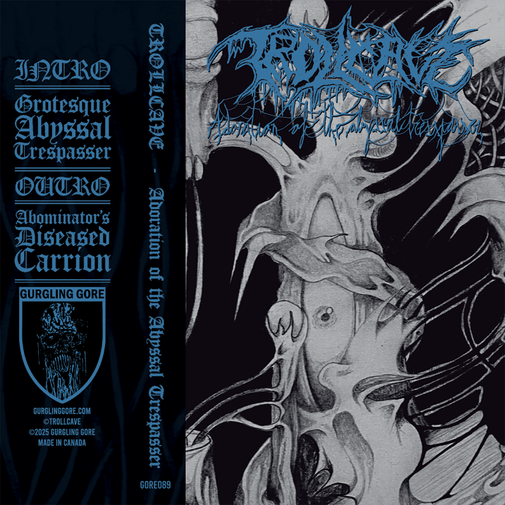 Trollcave - "Adoration of the Abyssal Trespasser" cassette **PREORDER**